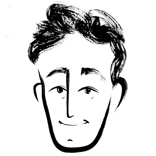 An illustrated headshot of Elad Gil
