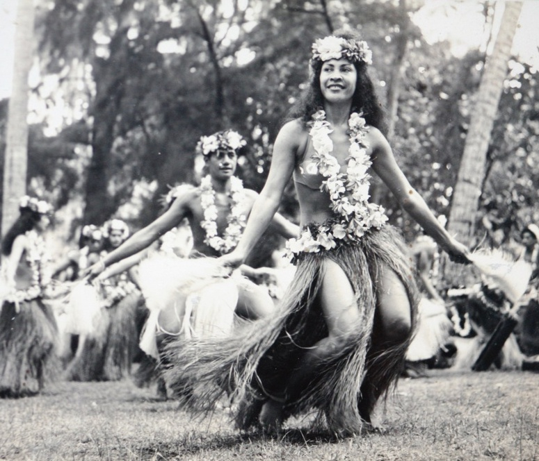 A dancer doing Ori Tahiti, or Tahitian dance. Image from Heiva San Diego. 