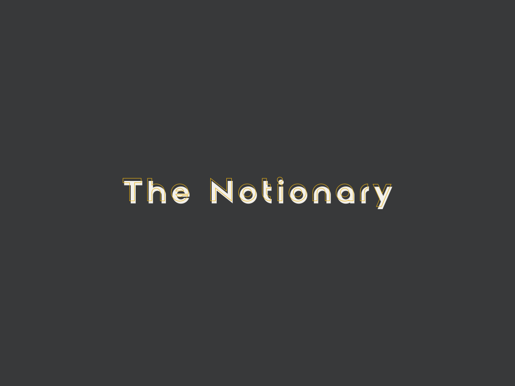 Profile image for thenotionary