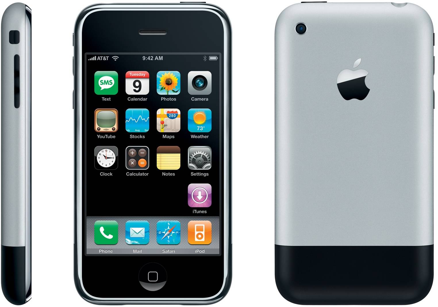 Original iPhone, 2007. Image from BGR. 