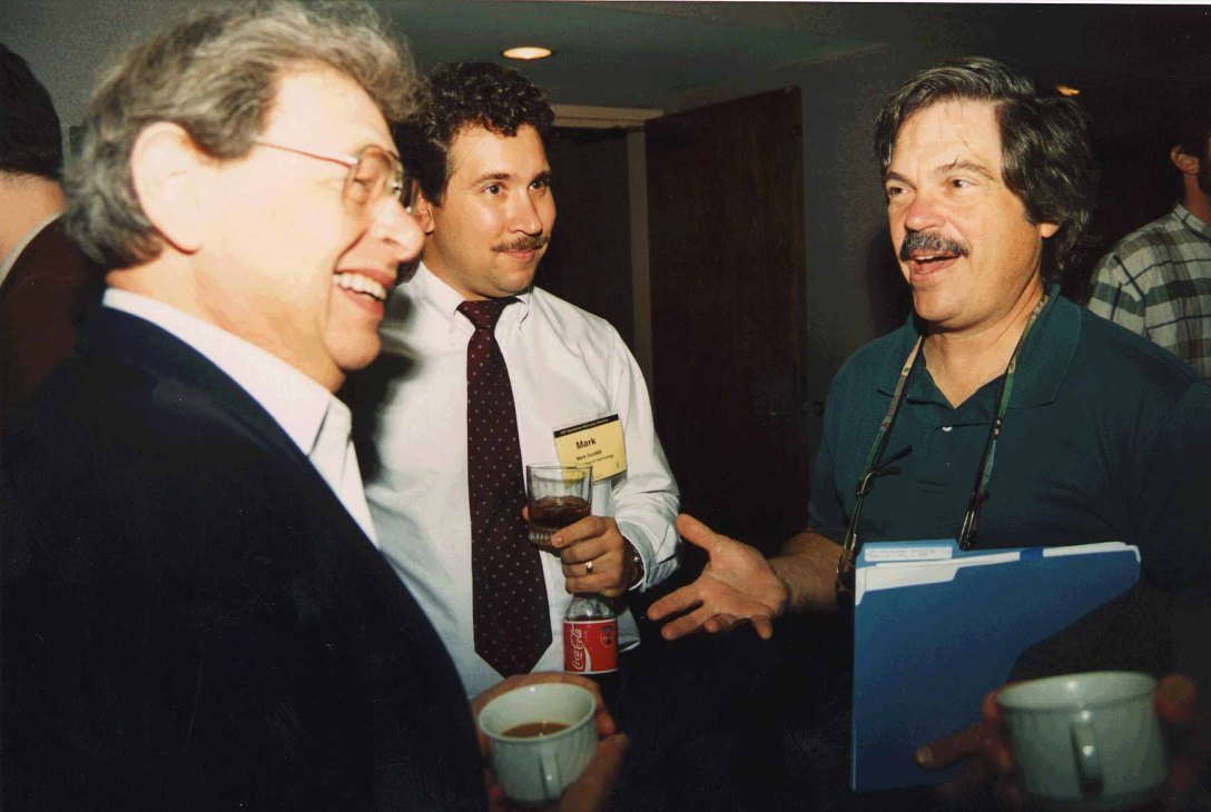 Alan and Wally Feurzeig (left). Image from the Computing Education Research Blog.