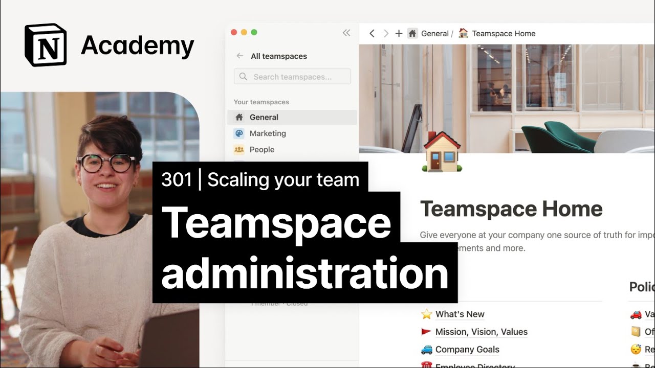Teamspace administration