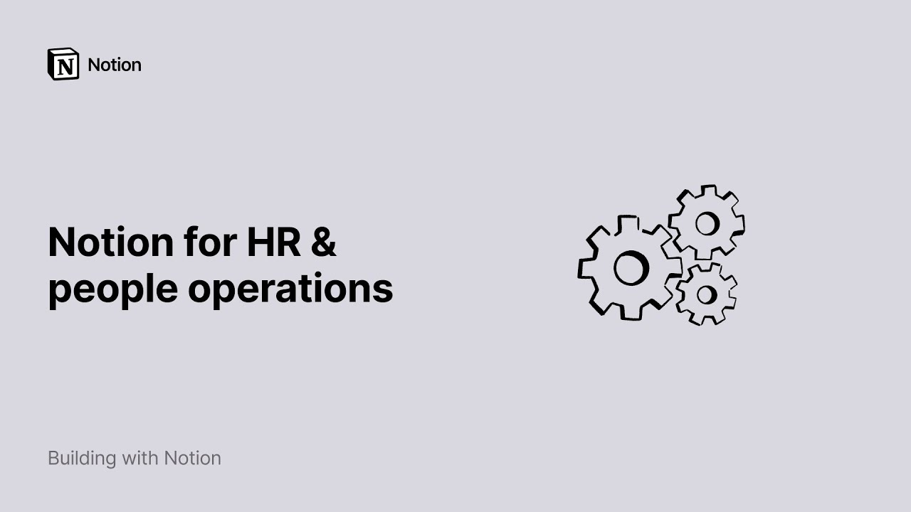 Notion for HR & People ops
