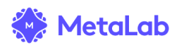 メタラボのロゴ