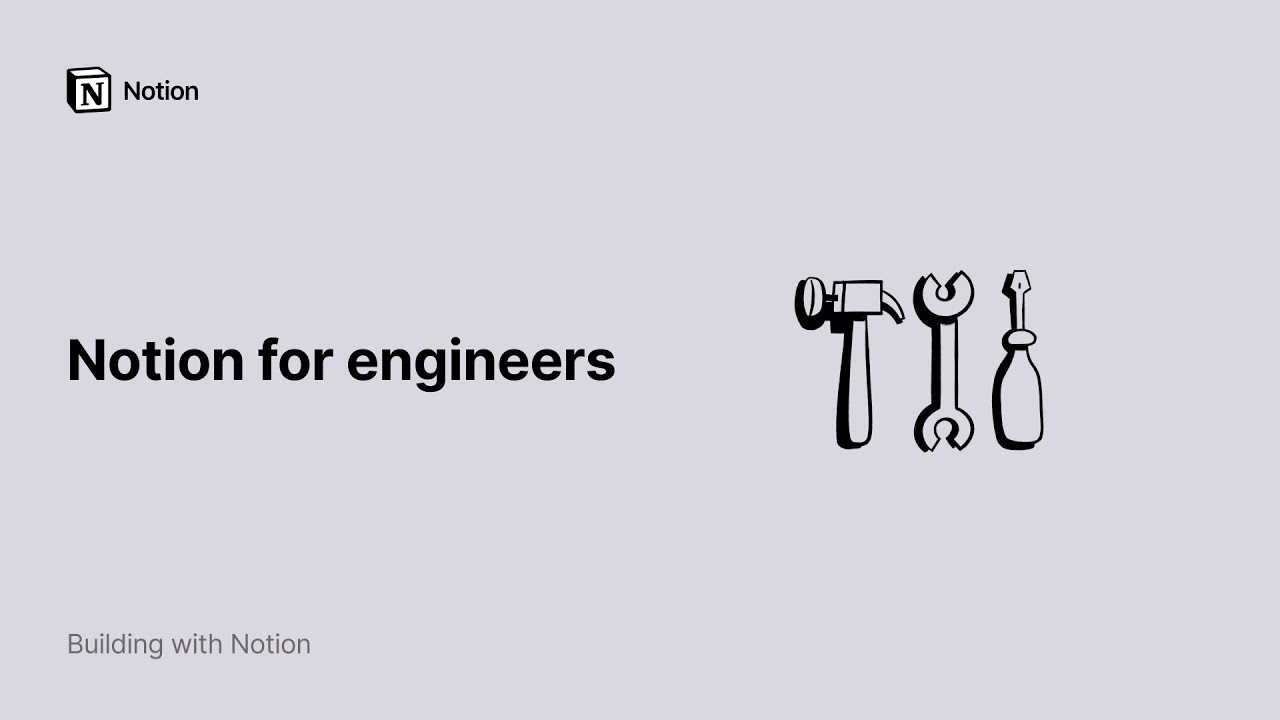 Notion for engineers