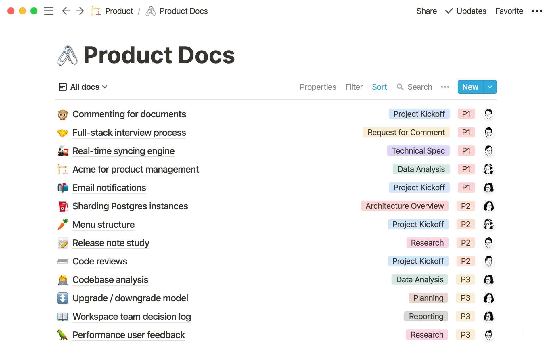 Never miss anything with all your product team’s documentation in one place.