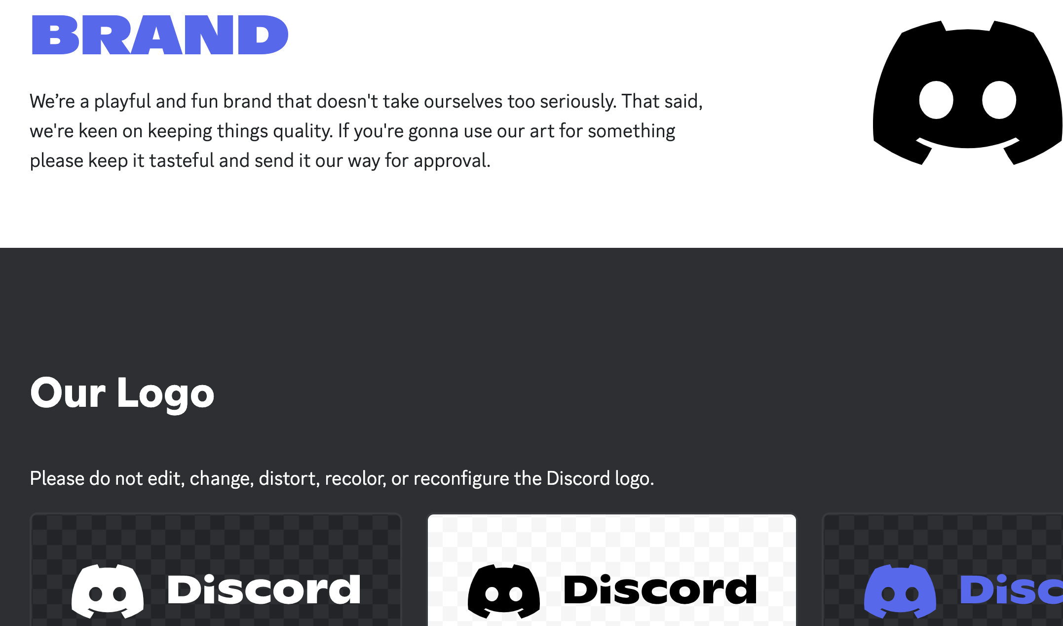 Discord brand guidelines