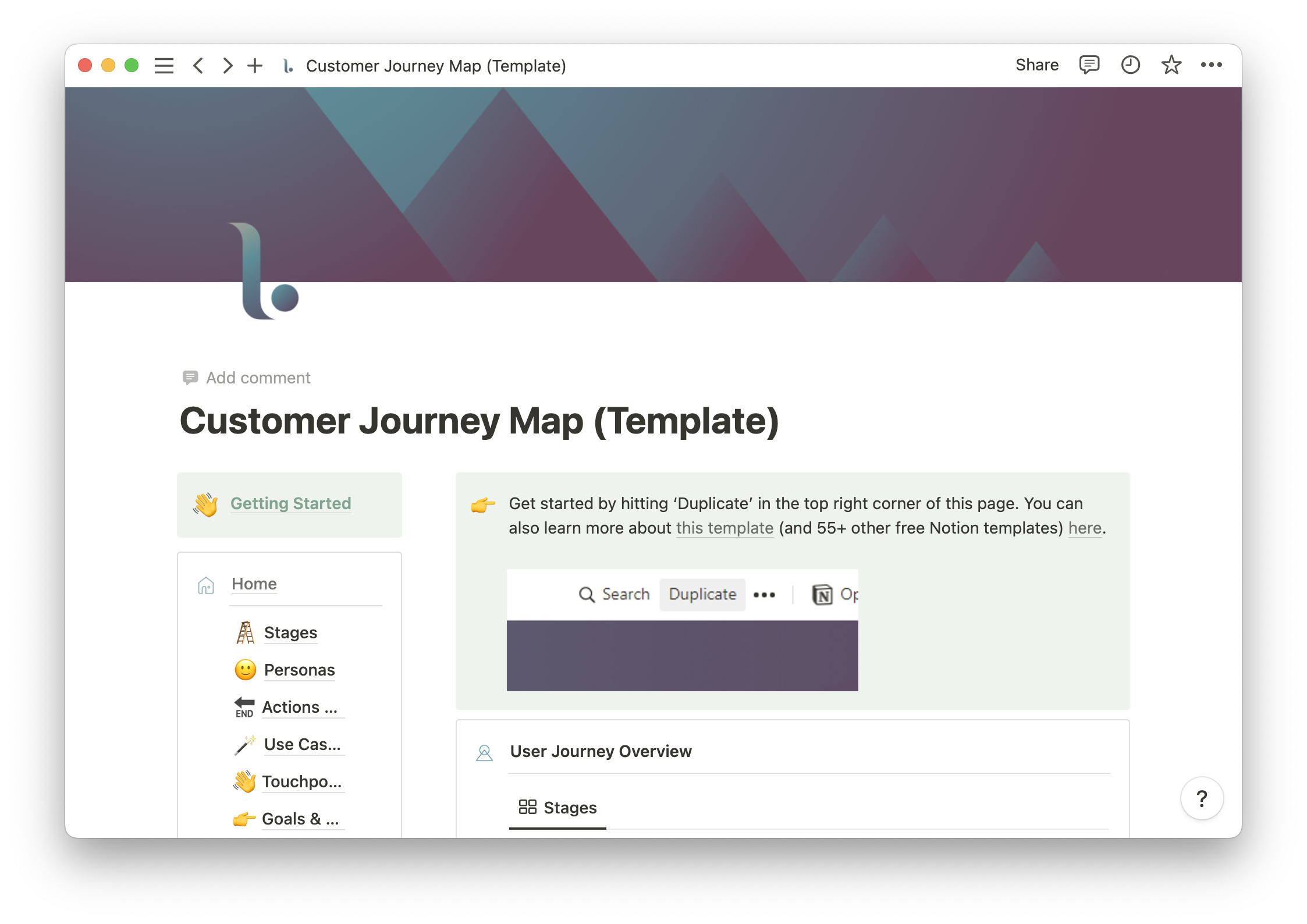 notion-s-customer-journey-mapping-template