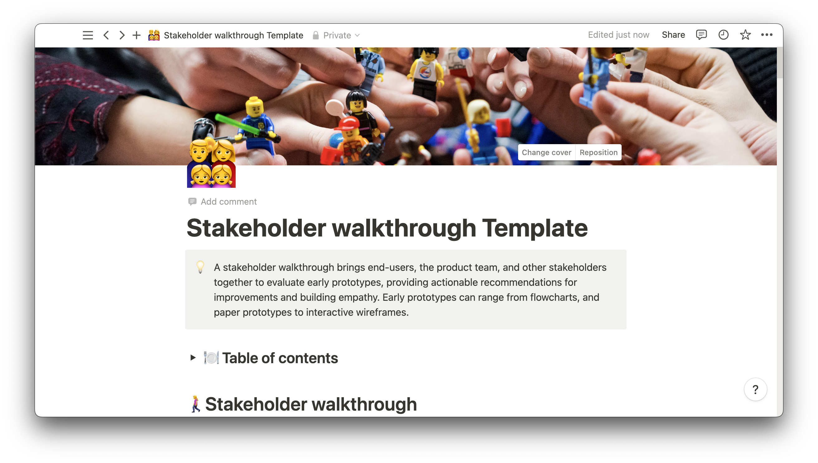 stakeholder-walkthrough-template