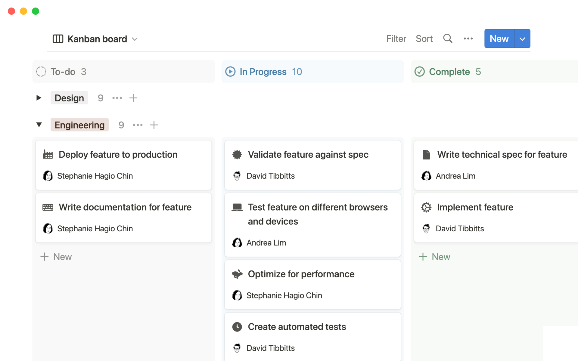 Helps design and engineering teams to organize and manage their projects and tasks.
